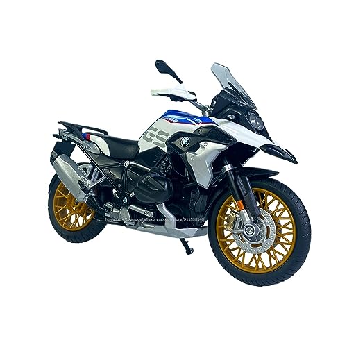 ZYAURA 1:12 Motorrad-Modellsammlung, Geschenk Für: BMW R1250 GS Motorrad Geschenksammlung von ZYAURA