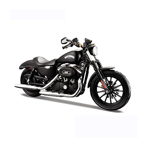 ZYAURA 1:12 Motorrad-Modellsammlung Für: Harley Davidson 2014 Sportster Iron 883 Static Geschenksammlung von ZYAURA