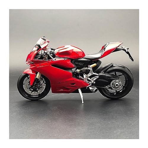 ZYAURA 1:12 Motorrad-Sammlungsornament FÜR: Ducati 1299S Red Magic Geschenksammlung(A) von ZYAURA