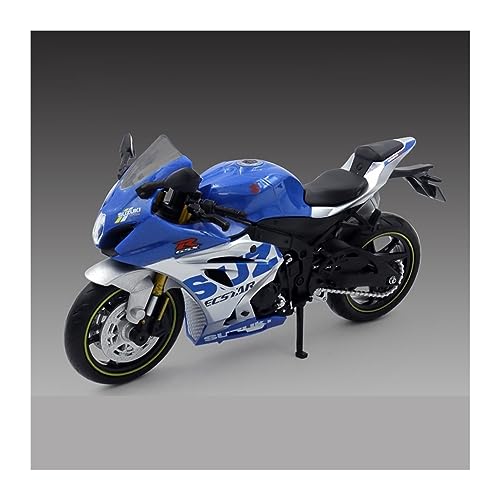 ZYAURA 1:12 Motorradmodell Druckguss Für: Suzuki GSX R1000R Legierung Geschenksammlung(B) von ZYAURA