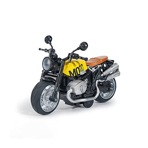 ZYAURA 1:12 R Nine-T Die-Cast-Motorradmodell-Spielzeugreplik Mit Sound Und Licht Als Geschenk for Jungen Geschenksammlung von ZYAURA