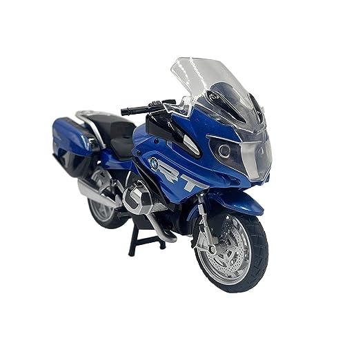 ZYAURA 1:12 R1250 RT Mit Sound Und Licht Für: Druckguss-Motorrad Geschenksammlung(A) von ZYAURA