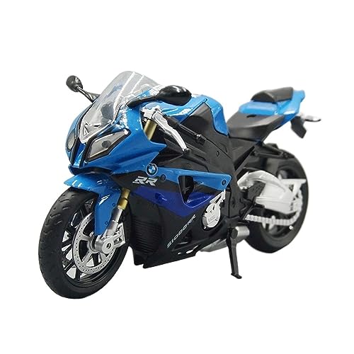 ZYAURA 1:12 S1000RR Replik Mit Sound Und Licht Für: Sportmotorrad Aus Druckguss Geschenksammlung(B) von ZYAURA