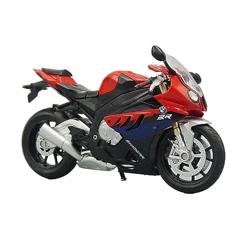 ZYAURA 1:12 S1000RR Replik Mit Sound Und Licht Für: Sportmotorrad Aus Druckguss Geschenksammlung(D) von ZYAURA