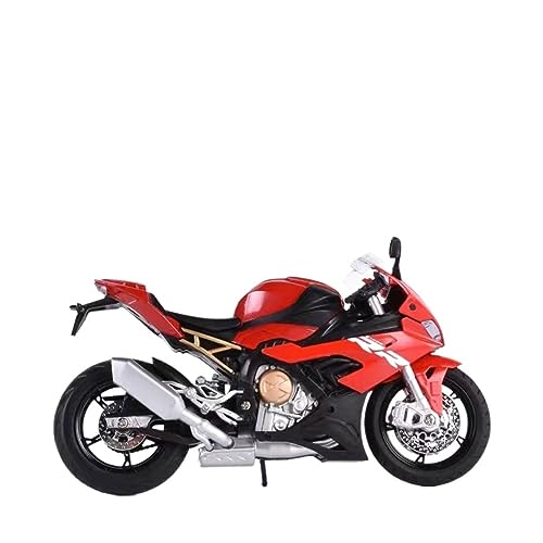 ZYAURA 1:12 Simulations-Legierungsmotorradmodell Mit Sound Und Für:BWM S1000rr Racing Geschenksammlung(B) von ZYAURA