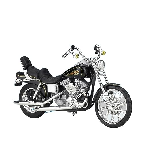 ZYAURA 1:18 Legierungs-Motorrad-Druckguss-Fahrradauto Für: Harley 1998 Flsts Heritage Springe Geschenksammlung von ZYAURA