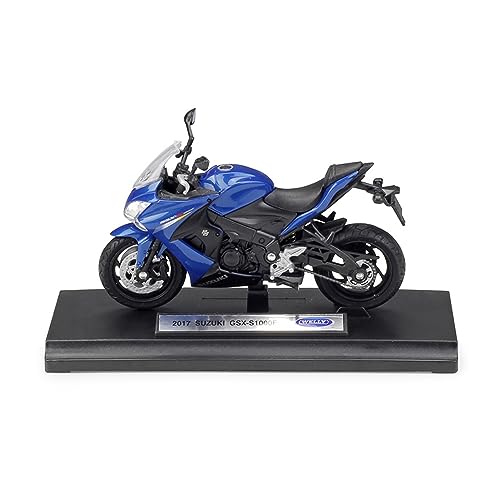 ZYAURA 1:18 Metall FÜR:Suzuki 2017 GSX-S1000F Motorrad Geschenksammlung von ZYAURA