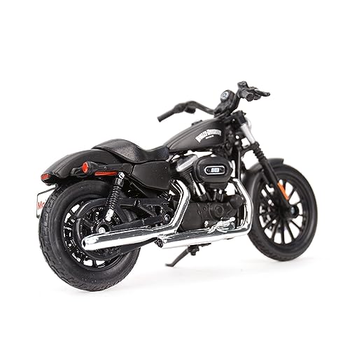 ZYAURA 1:18 Modell FÜR: Harley 2014 Sportster Iron 883 Druckguss Geschenksammlung(A) von ZYAURA