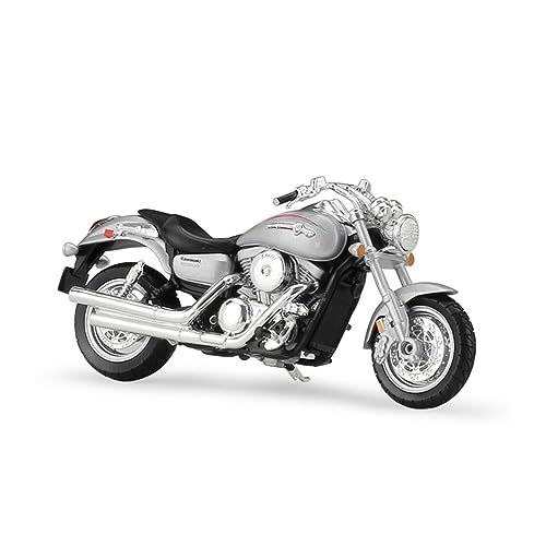 ZYAURA 1:18 Modellmotorrad Für: Motorradmodell Kawasaki Vulcan1500 Legierung Geschenksammlung(A) von ZYAURA