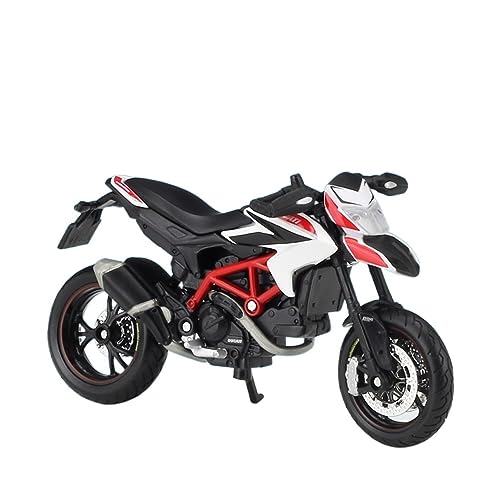 ZYAURA 1:18 Modellmotorrad Für:Ducati Hypermotard SP High Simulation Geschenksammlung von ZYAURA