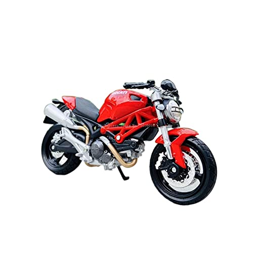 ZYAURA 1:18 Monster 696 Motorrad Modell Spielzeug Simulation Legierung Lokomotive Ornamente Geschenksammlung von ZYAURA