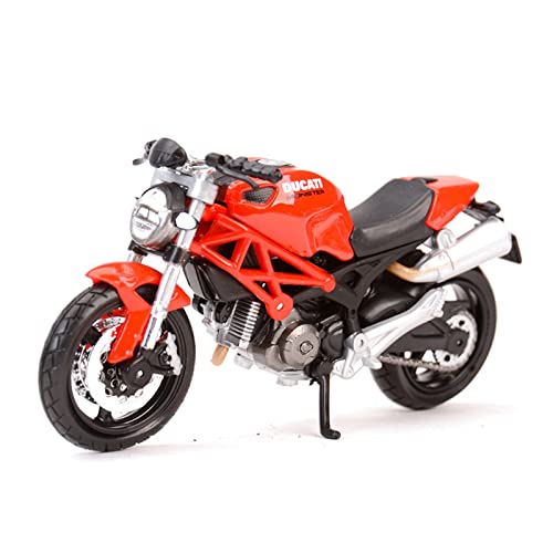 ZYAURA 1:18 Monster696 Static Die-Cast Vehicle Collectible Hobby Motorcycle Model Toy Geschenksammlung von ZYAURA