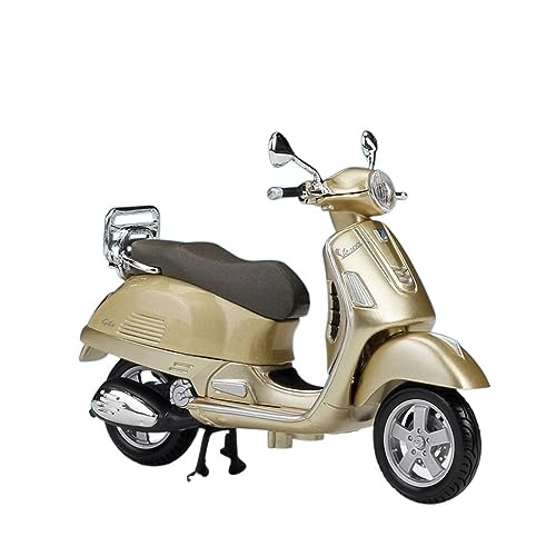 ZYAURA 1:18 Motorrad Druckguss Für: 2017 Vespa GTS 300 Piaggio Scooter Legierung Geschenksammlung von ZYAURA