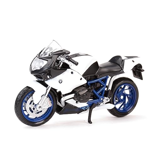 ZYAURA 1:18 Motorrad Für: BMW R1250 GS Statisches Druckgussfahrzeug Geschenksammlung(E) von ZYAURA