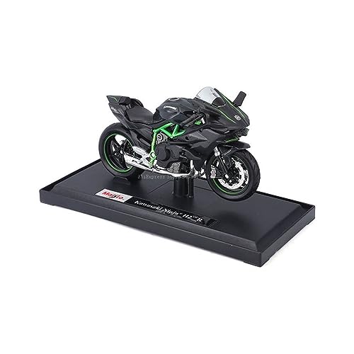 ZYAURA 1:18 Motorrad-Statik-Druckguss-Sammlungsmodell, Geschenk Für: Kawasaki Ninja H2R Geschenksammlung von ZYAURA