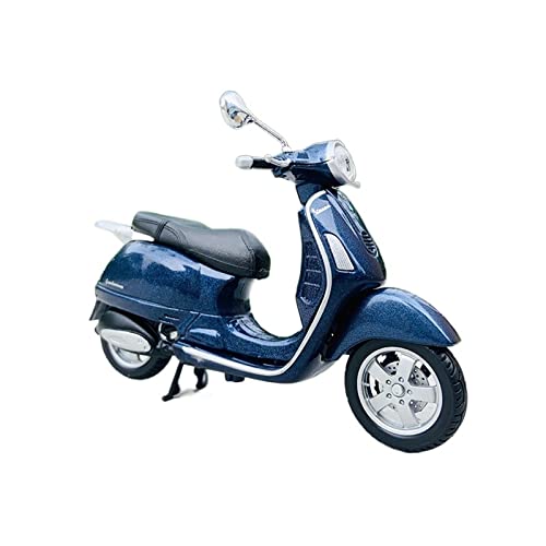 ZYAURA 1:18 Piaggio Vespa Granturismo 2003 Classic Alloy Motorrad Modell Scooter Geschenksammlung von ZYAURA