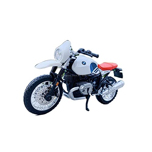 ZYAURA 1:18 R NineT Urban GS Alloy Die Casting Motorradmodell Praktisches Stoßdämpfer-Spielzeug Geschenksammlung von ZYAURA