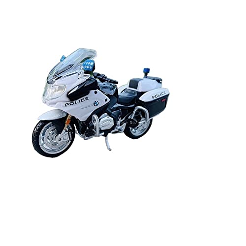 ZYAURA 1:18 R1200 RT Police Motorcycle Series Original Factory Authorised Simulation Alloy Motorradmodell Geschenksammlung von ZYAURA