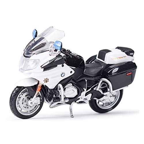 ZYAURA 1:18 R1200 RT UK Police Die Cast Vehicles Collectible Motorrad Model Toys Geschenksammlung von ZYAURA