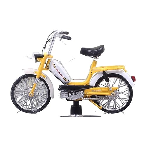 ZYAURA 1:18 Roller Moped Für:Atlas Tiny Malaguti Quattrotto 50cc 1978 Geschenksammlung von ZYAURA