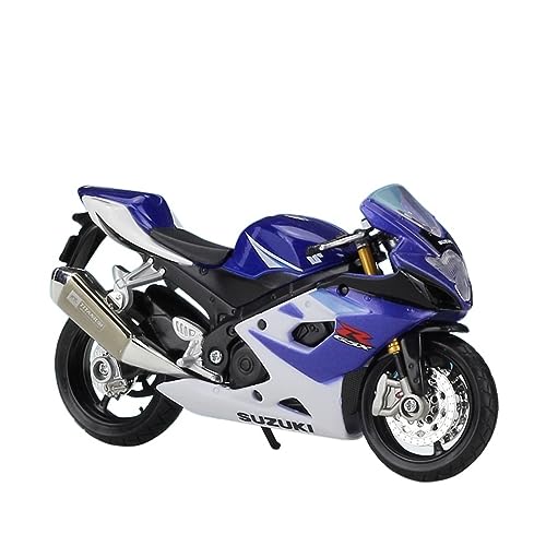 ZYAURA 1:18 Simulation Legierung Motorrad Spielzeugauto Für:Suzuki GSX-R1000 Modellauto Geschenksammlung von ZYAURA