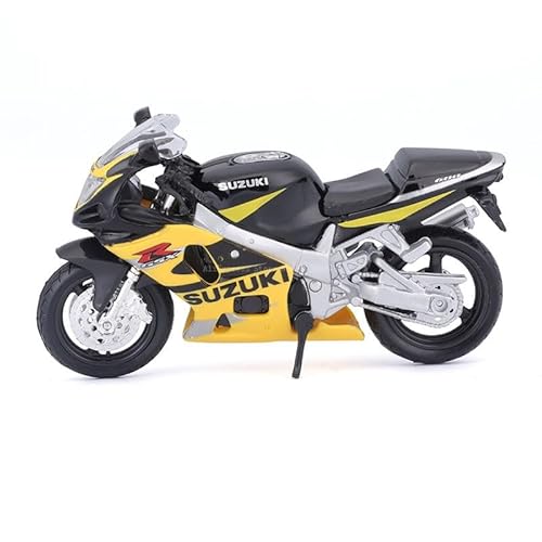 ZYAURA 1:18 Suzuki GSX-R600 Kraftstofftank Legierung Motorrad Echtes Modell Spielzeug Statisches Modell Geschenksammlung von ZYAURA