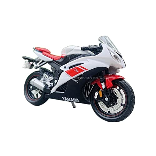 ZYAURA 1:18 YZF R6 Luxing Original Autorisierte Simulation Legierung Motorrad Modell Spielzeug Geschenksammlung von ZYAURA