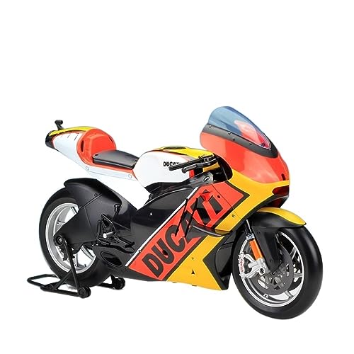 ZYAURA 1:6 Modell Sport-Wettkampf-Motorrad Für: Ducati DESMOSEDICI Druckguss Geschenksammlung(A) von ZYAURA