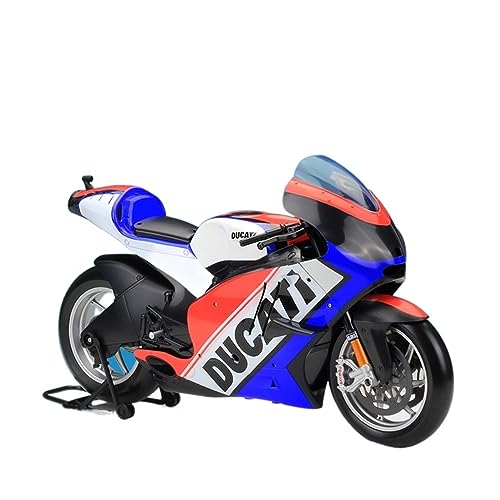 ZYAURA 1:6 Modell Sport-Wettkampf-Motorrad Für: Ducati DESMOSEDICI Druckguss Geschenksammlung(B) von ZYAURA