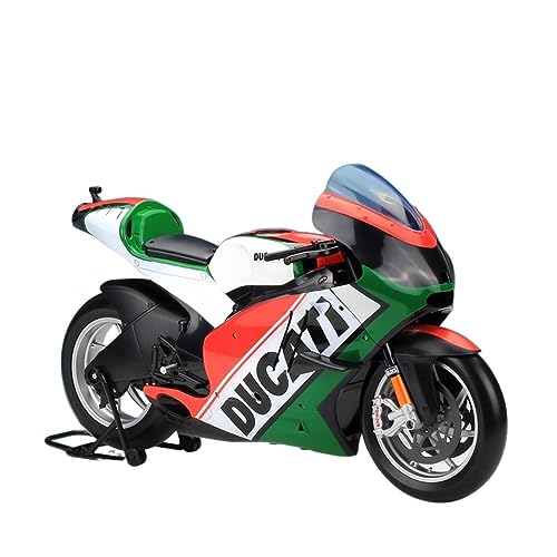 ZYAURA 1:6 Modell Sport-Wettkampf-Motorrad Für: Ducati DESMOSEDICI Druckguss Geschenksammlung(C) von ZYAURA