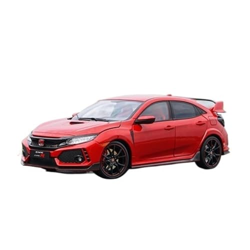 ZYAURA 2017 Honda Civic Type R FK8 Sportwagen-SimulationslegierungsautomodellFür:Druckguss im Maßstab 1:18 (Size : D) von ZYAURA