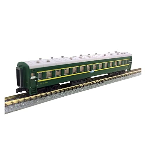 ZYAURA Die Casting N Ratio 1/160 China YZ22 Green Bus Train Model Adult Classic Series von ZYAURA