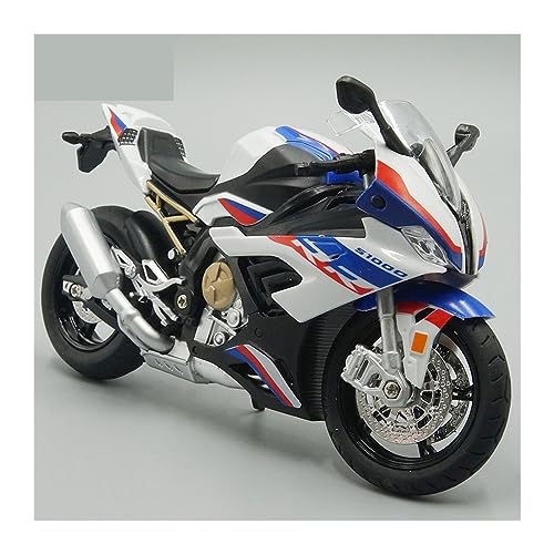 ZYAURA FÜR: Druckguss-Motorrad 1:12 S1000RR Replik Mit Sound Und Licht Geschenksammlung(B) von ZYAURA