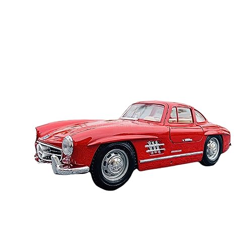 ZYAURA Für: 1/18 1954 Mercedes-Benz 300SL Red Alloy Retro-Modell (Size : A) von ZYAURA