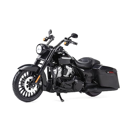 ZYAURA Für: 2017 Road King Speclal Druckgussauto 1:12 Motorradmodell Geschenksammlung von ZYAURA