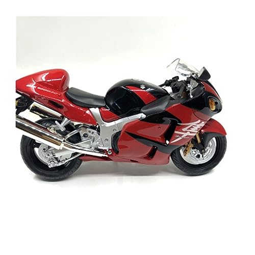 ZYAURA Für: Metalldruckguss 1/12 GSX 1300R Simulation Motorrad Desktop-Display Modell zum Sammeln Kinder Spielzeug Geschenk-Sammlung (C) von ZYAURA