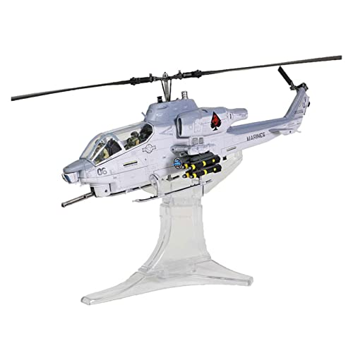 ZYAURA Umweltbild Amerikanisches AH-1W Cobra Alloy Flugzeugmodell Im Maßstab 1:48 Aus Druckguss von ZYAURA