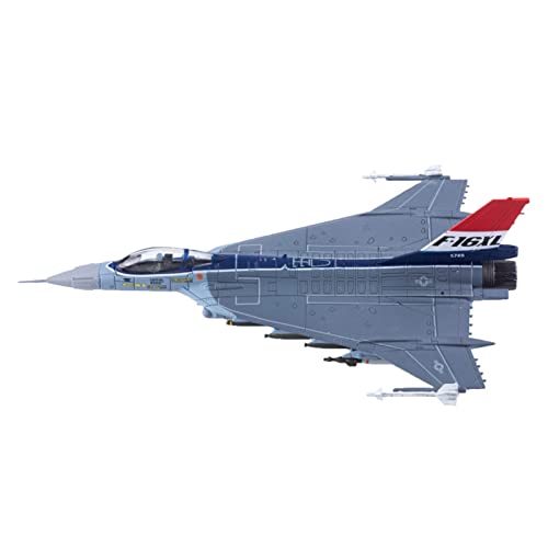 ZYAURA Umweltbild Druckguss-Flugzeugmodell XL-1 Aus Aluminium Im Verhältnis 1:72 des Jagdbombers F-16XL Der US Air Force von ZYAURA