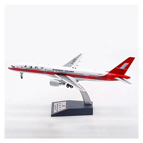 ZYAURA Umweltbild Druckguss-Luftfahrt Im Maßstab 1:200 Flugzeugmodelllegierung Shanghai Airlines Boeing 757-200 B-2875 von ZYAURA