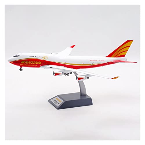 ZYAURA Umweltbild Druckguss-Flugzeugmodell Im Maßstab 1:200 Alloy National Aviation Boeing B747-400 N936CA von ZYAURA