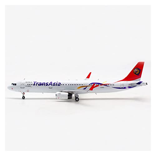 ZYAURA Umweltbild Druckguss-Flugzeugmodell TransAsia A321 B-22612 Im Maßstab 1:200 Aus Aluminium von ZYAURA