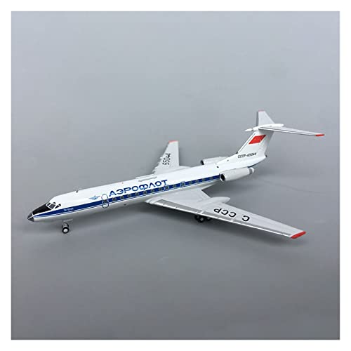 ZYAURA Umweltbild Druckguss Maßstab 1:400 Aeroflot TU-134 CCCP-65044 Aeroflot Alloy Flugzeugmodell von ZYAURA