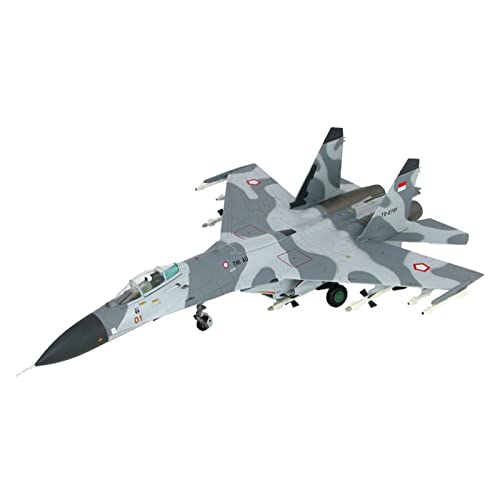 ZYAURA Umweltbild Druckguss Su-27SK Flanker Legierungsmodell Eines Indonesischen Jagdflugzeugs Im Maßstab 1:72 von ZYAURA