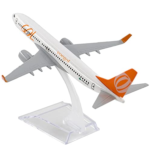 ZYAURA Umweltbild Für: 1/400 Alloy Aircraft Boeing 737 GOL Airways 16 cm Alloy Aircraft B737 Modell von ZYAURA