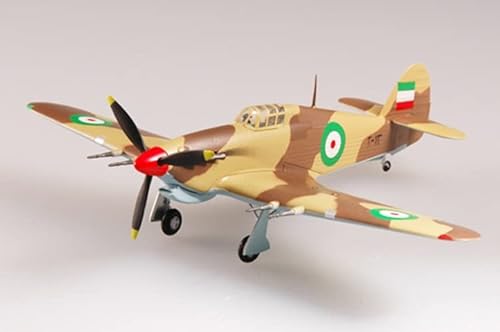 ZYAURA Umweltbild Für: 1/72 statisches Modell Hurrikan MKII 1947 iranisches Flugzeug 37267 Druckguss-Flugzeugmodell von ZYAURA