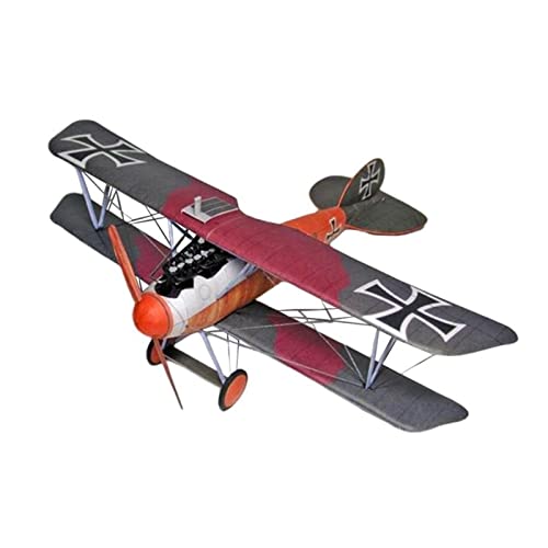 ZYAURA Umweltbild Für: 1:33 Britischer Albatros Dv 3D-Kämpfer Puzzle Modell Kampfflugzeug Sammlung Sandtisch Spielflugzeug von ZYAURA