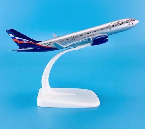 ZYAURA Umweltbild Für: 1:368 16cm Flugzeuge Airbus A330-200 Aeroflot Aeroflot Flugzeugmodell von ZYAURA