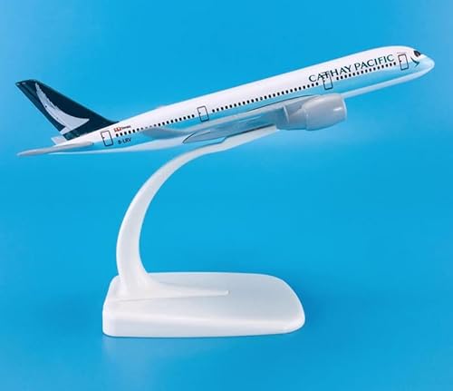 ZYAURA Umweltbild Für: 1:368 16cm Flugzeugmodellflugzeuge Airbus A350-900 Cathay Pacific Flugzeugmodell von ZYAURA