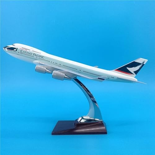 ZYAURA Umweltbild Für: 32CM Flugzeug Hong Kong Cathay Pacific Airways Boeing B747 Flugzeugmodell von ZYAURA