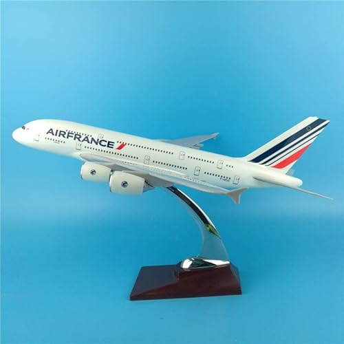 ZYAURA Umweltbild Für: 36 cm Flugzeug Air France Airbus A380 im Maßstab 1:200 von ZYAURA